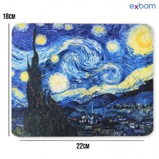 Mouse Pad 180x220x2mm MP-2218D Exbom - Starry Night